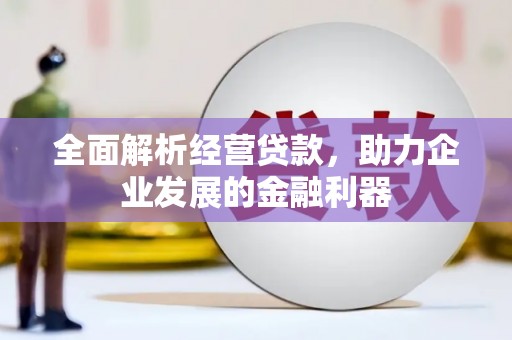 阿合奇全面解析经营贷款，助力企业发展的金融利器