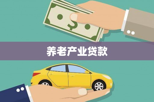 阿合奇养老产业贷款