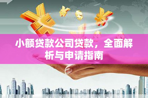 阿合奇小额贷款公司贷款，全面解析与申请指南