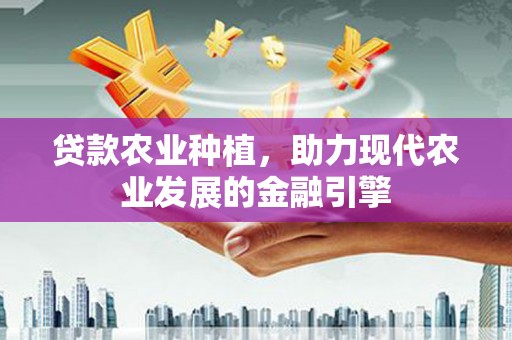 阿合奇贷款农业种植，助力现代农业发展的金融引擎