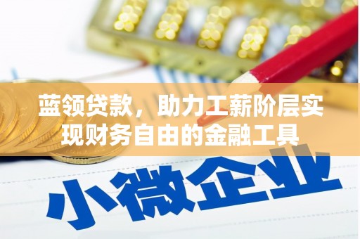 阿合奇蓝领贷款，助力工薪阶层实现财务自由的金融工具
