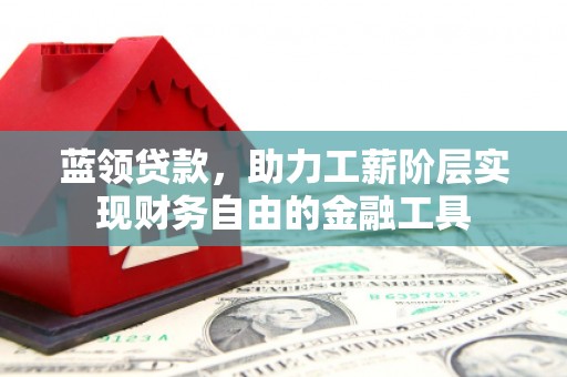 阿合奇蓝领贷款，助力工薪阶层实现财务自由的金融工具