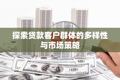 阿合奇探索贷款客户群体的多样性与市场策略