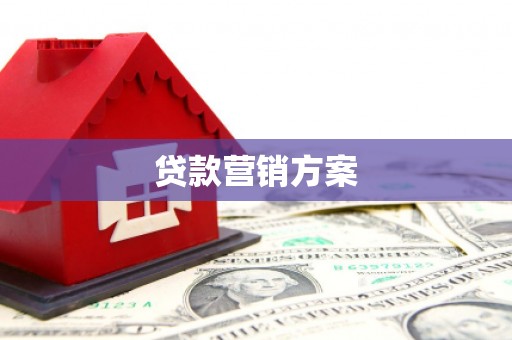 阿合奇贷款营销方案