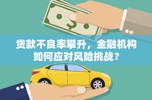 阿合奇贷款不良率攀升，金融机构如何应对风险挑战？