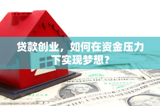 阿合奇贷款创业，如何在资金压力下实现梦想？