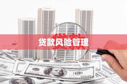 阿合奇贷款风险管理