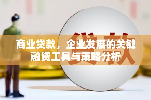 阿合奇商业贷款，企业发展的关键融资工具与策略分析
