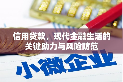 阿合奇信用贷款，现代金融生活的关键助力与风险防范