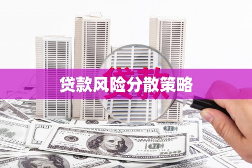 阿合奇贷款风险分散策略
