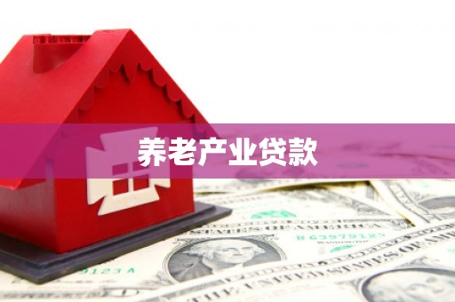 阿合奇养老产业贷款