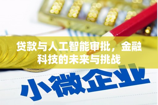 阿合奇贷款与人工智能审批，金融科技的未来与挑战