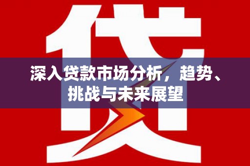 阿合奇深入贷款市场分析，趋势、挑战与未来展望