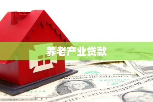 阿合奇养老产业贷款