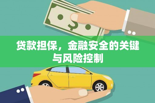 阿合奇贷款担保，金融安全的关键与风险控制