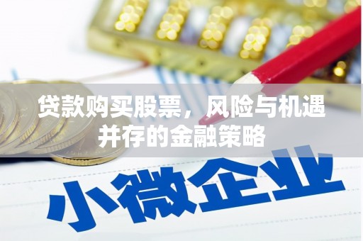 阿合奇贷款购买股票，风险与机遇并存的金融策略