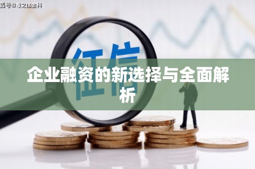 阿合奇企业融资的新选择与全面解析