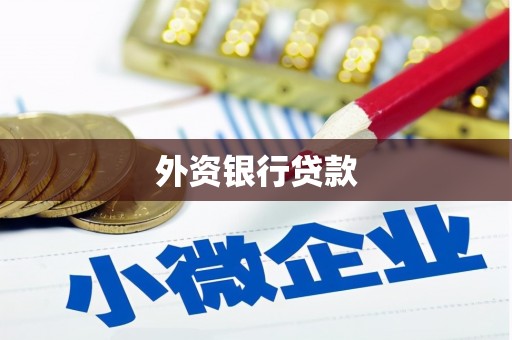 阿合奇外资银行贷款